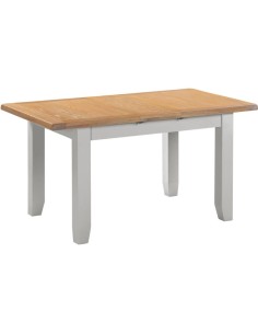 Windsor Extending Dining Table - Pebble Grey/Oak 2