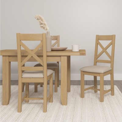 Windsor Extending Dining Table - Natural Oak