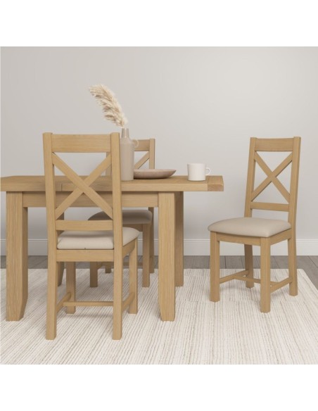 Windsor Extending Dining Table - Natural Oak