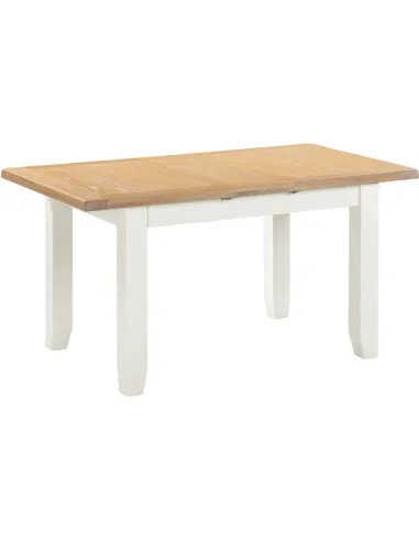 Windsor Extending Dining Table - Ivory/Oak