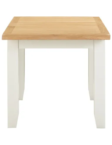 Windsor Extending Dining Table - Ivory/Oak