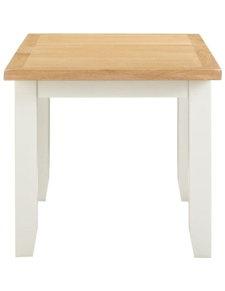 Windsor Extending Dining Table - Ivory/Oak