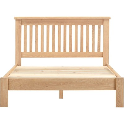 Windsor 4FT6 Low End Bed - Natural Oak