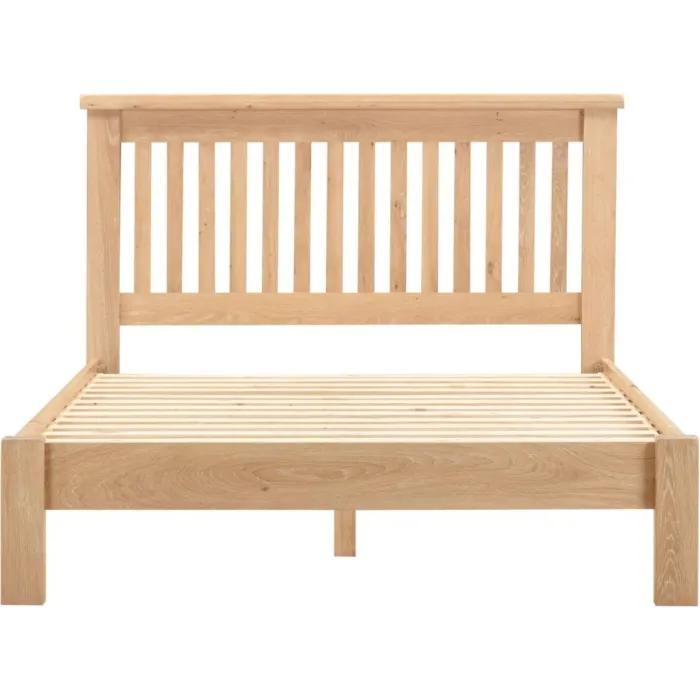 Windsor 4FT6 Low End Bed - Natural Oak