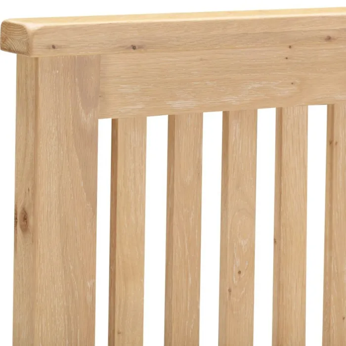 Windsor 4FT6 Low End Bed - Natural Oak