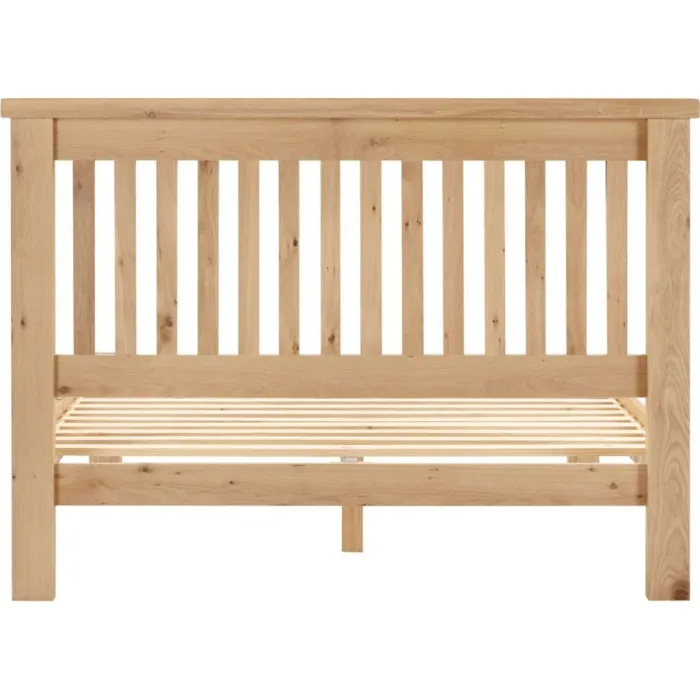 Windsor 4FT6 Low End Bed - Natural Oak