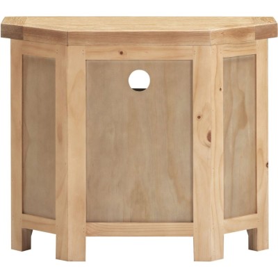 Windsor Corner TV Unit - Natural Oak
