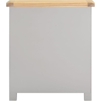 Windsor 3+2 Drawer Chest - Pebble Grey/Oak