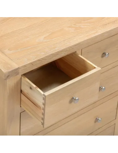 Windsor 3+2 Drawer Chest - Natural Oak