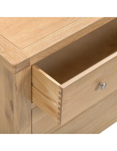 Windsor 3 Drawer Chest - Natural Oak