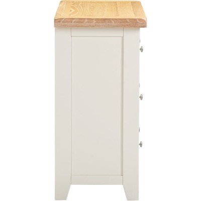 Windsor 3 Drawer Chest - Ivory/Oak