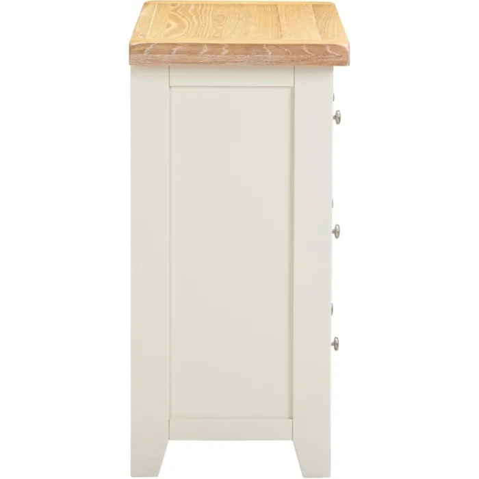 Windsor 3 Drawer Chest - Ivory/Oak