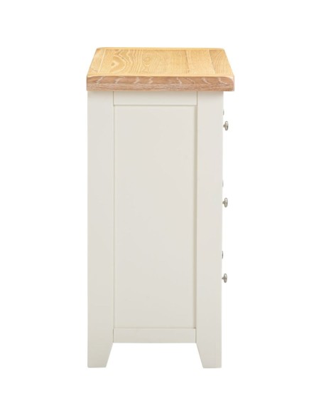Windsor 3 Drawer Chest - Ivory/Oak