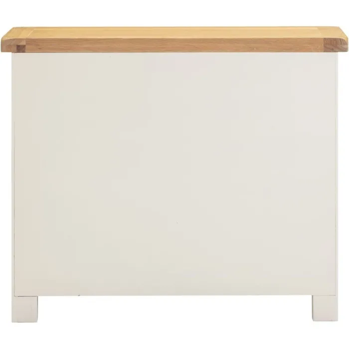 Windsor 3 Drawer Chest - Ivory/Oak