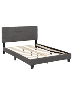 Arran 4FT6 Bedframe - Grey Fabric 2
