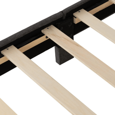 Arran 4FT6 Bedframe - Grey Fabric