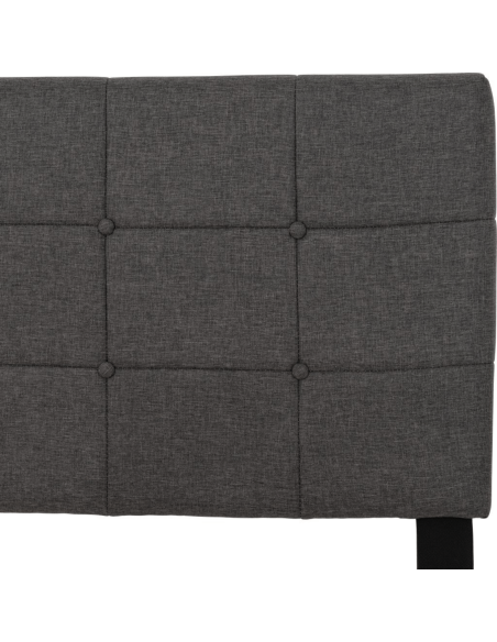 Arran 4FT6 Bedframe - Grey Fabric