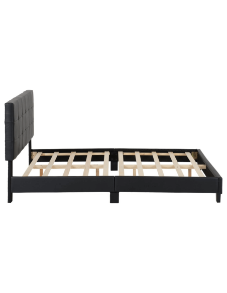 Arran 4FT6 Bedframe - Black PU