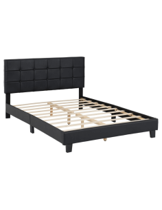 Arran 4FT6 Bedframe - Black PU 2