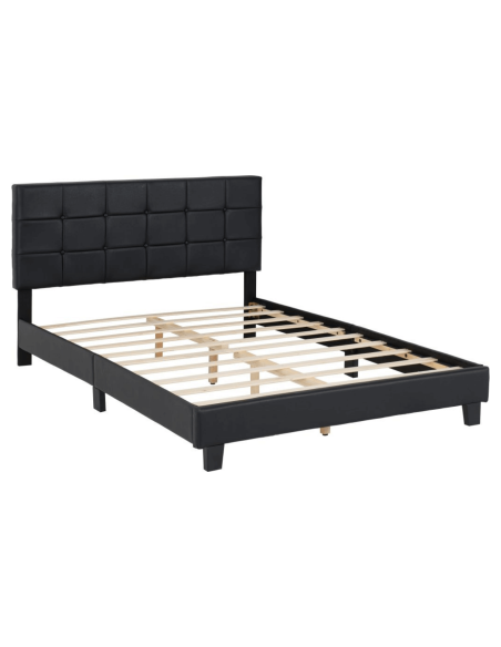Arran 4FT6 Bedframe - Black PU
