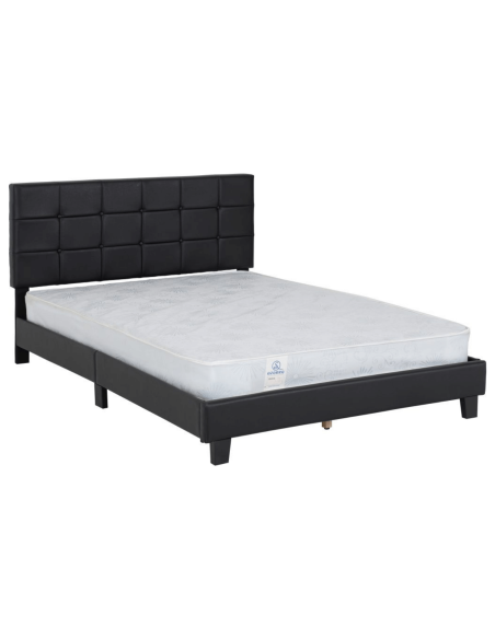 Arran 4FT6 Bedframe - Black PU