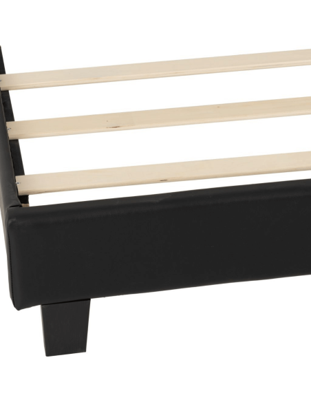Arran 4FT6 Bedframe - Black PU