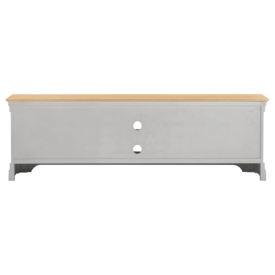 Bordeaux TV Stand - Pebble Grey/Oak