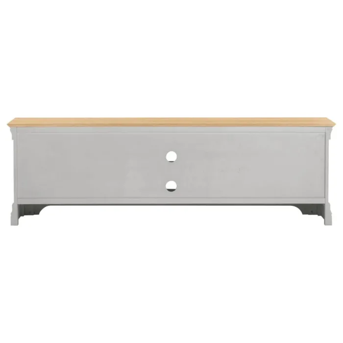 Bordeaux TV Stand - Pebble Grey/Oak