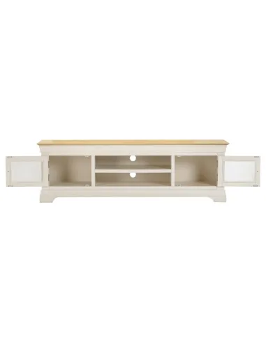 Bordeaux TV Stand - Ivory/Oak