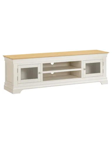 Bordeaux TV Stand - Ivory/Oak