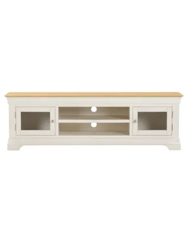 Bordeaux TV Stand - Ivory/Oak