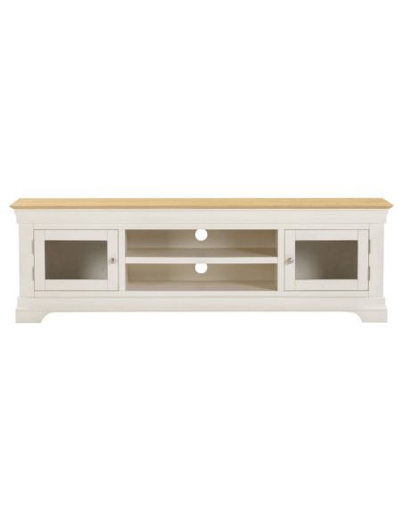 Bordeaux TV Stand - Ivory/Oak
