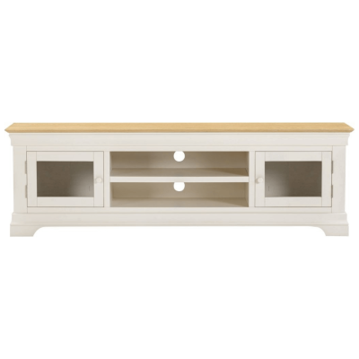 Bordeaux TV Stand - Ivory/Oak