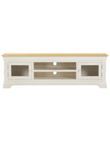 Bordeaux TV Stand - Ivory/Oak