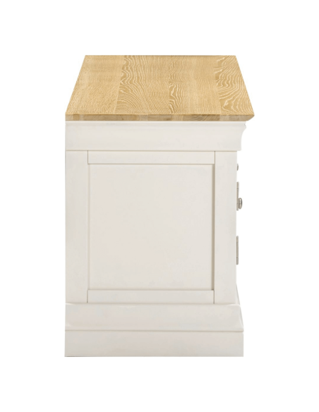 Bordeaux TV Stand - Ivory/Oak