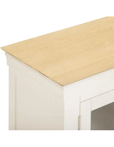 Bordeaux TV Stand - Ivory/Oak