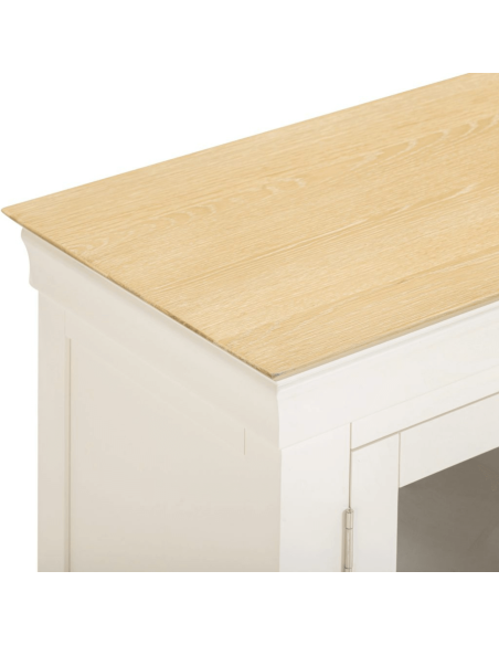 Bordeaux TV Stand - Ivory/Oak