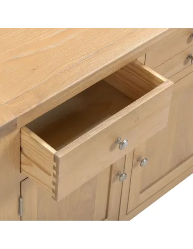 Windsor 3 Door 3 Drawer Sideboard - Natural Oak