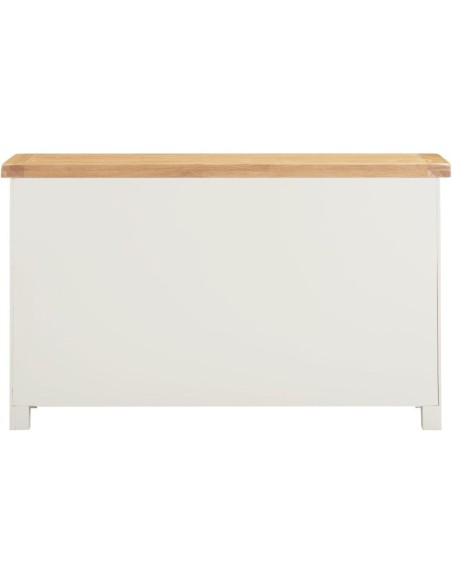 Windsor 3 Door 3 Drawer Sideboard - Ivory/Oak