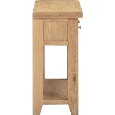 Windsor 2 Drawer Console Table - Natural Oak