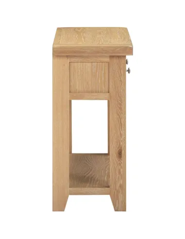 Windsor 2 Drawer Console Table - Natural Oak