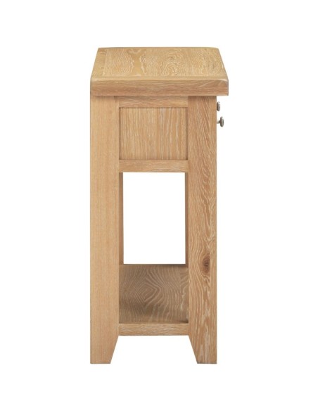 Windsor 2 Drawer Console Table - Natural Oak