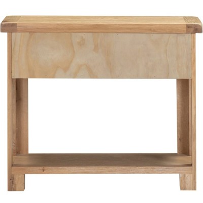 Windsor 2 Drawer Console Table - Natural Oak