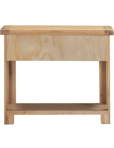 Windsor 2 Drawer Console Table - Natural Oak