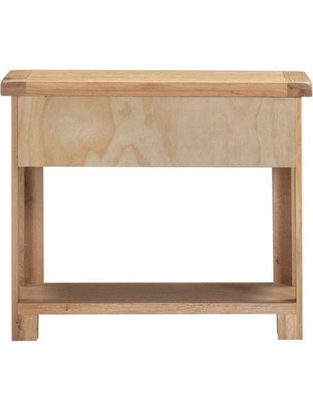 Windsor 2 Drawer Console Table - Natural Oak