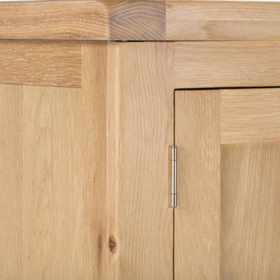 Windsor 2 Door 1 Drawer Wardrobe - Natural Oak