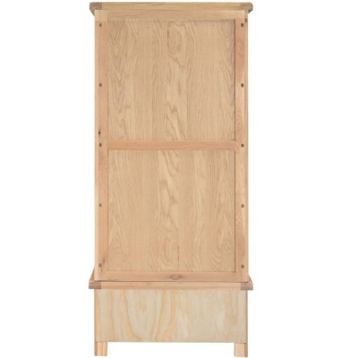 Windsor 2 Door 1 Drawer Wardrobe - Natural Oak
