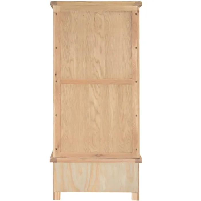 Windsor 2 Door 1 Drawer Wardrobe - Natural Oak