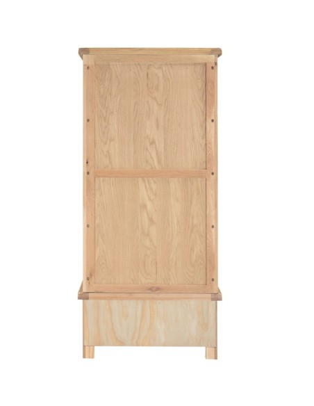 Windsor 2 Door 1 Drawer Wardrobe - Natural Oak