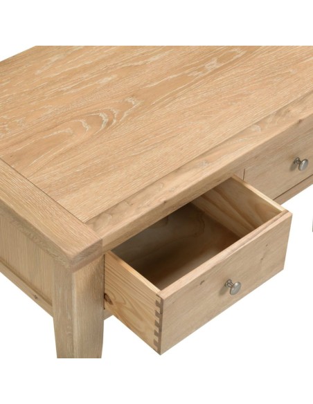 Windsor 2 Drawer Coffee Table - Natural Oak